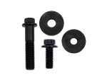 Heavy-duty motorcycle mounting bolts with washers for Revelry Motorcycles.