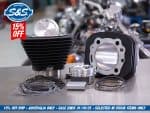 High-performance motorcycle engine parts from Revelry Motorcycles, perfect for custom bike builds and repairs.