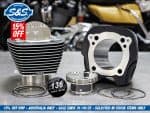 High-performance motorcycle engine components with S&S Performance brand; ideal for Australian bike enthusiasts.