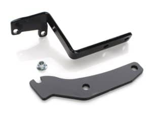 Heavy-duty motorcycle bracket and mounting hardware for Revelry Motorcycles.