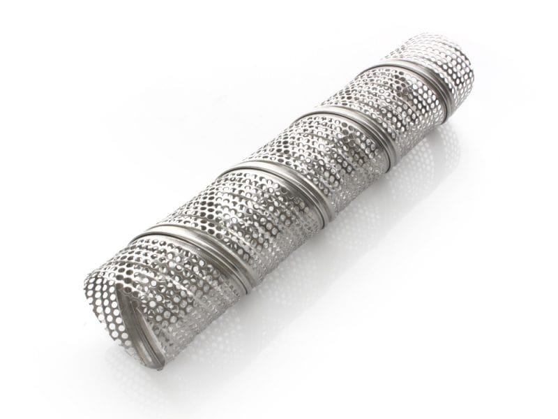 Standard Perforated Core Baffle Perforated motorcycle exhaust baffle for enhanced sound and performance.