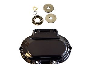 Hydraulic Clutch Cover - Gloss Black. Fits Softail 2007up, Dyna 2006-2017 & Touring 2007-2013.