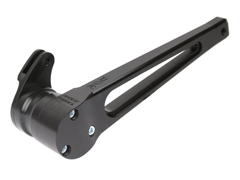 Adjustable Bagger Brake Arm - Black. Stock Length. Fits Touring 2014up.