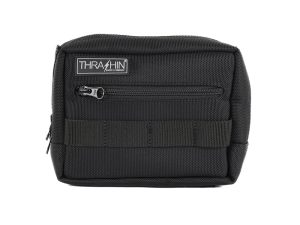 Durable black motorcycle gear bag for Revelry Motorcycles enthusiasts.