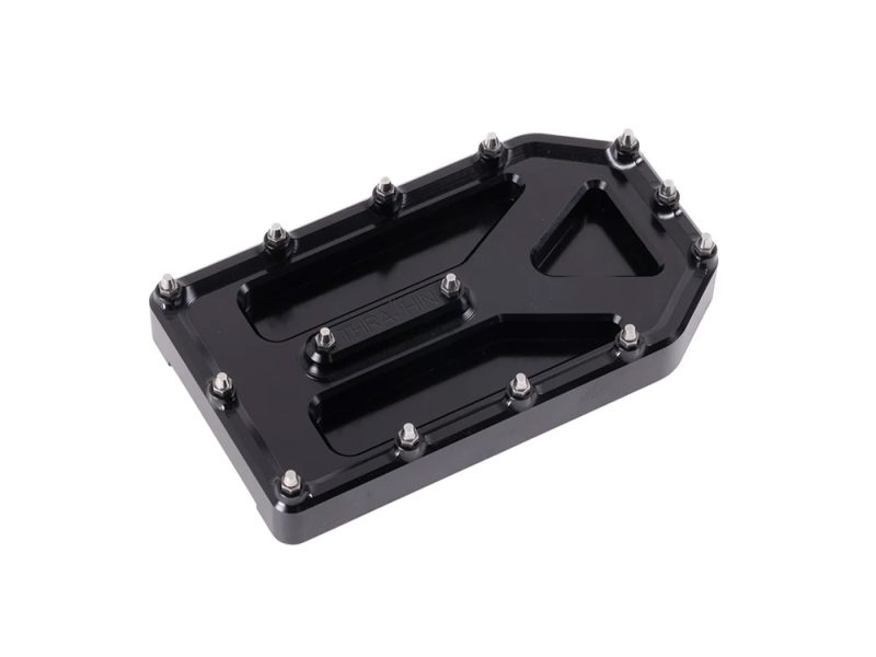 Aggressor Brake Pedal Pad - Black. Fits Touring 1980up