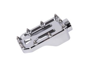 Aggressor Brake Arm Pedal - Chrome. Touring 2014up (Using Thrashin Brake Arms)
