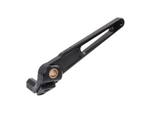 Brake Pedal Arm - Black. Fits Softail 2018up with Mid Controls.