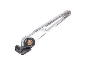 Brake Pedal Arm - Chrome. Fits Softail 2018up with Mid Controls.