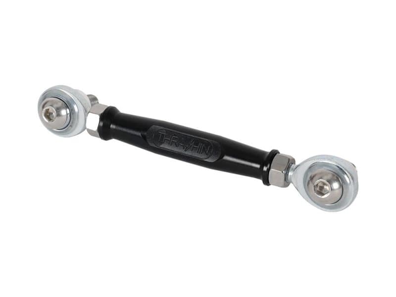 Adjustable Brake Linkage - Black. Fits Softail 2018up with Mid Controls. High-performance motorcycle link rod for optimal handling and stability. Durable, lightweight, and precision-engineered for riders.