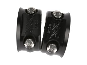 OG Clutch & Brake Perch Clamp - Black. Fits Softail 1984-2024, Dyna 1991-2017, Most Touring 1982-2024, Sportster 1982-2003 & FXR 1982-1994