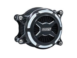 High-performance Vance Hines motorcycle air cleaner for Revelry Motorcycles.