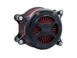 High-performance motorcycle air filter for Revelry Motorcycles, enhances engine airflow.