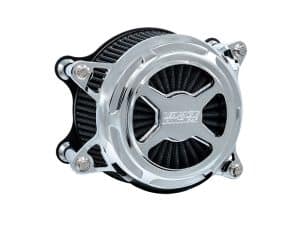 High-performance motorcycle clutch cover from Revelry Cycles, metal finish, durable design for bikers.