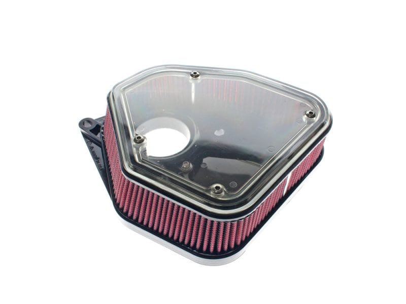 High-performance motorcycle air filter for Revelry Motorcycles in Australia.