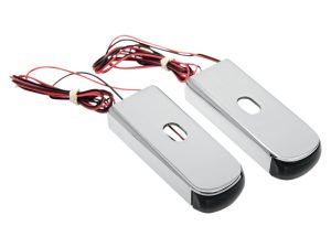 High-quality motorcycle LED turn signals with wiring for Revelry Motorcycles. Durable and stylish for enhanced visibility.