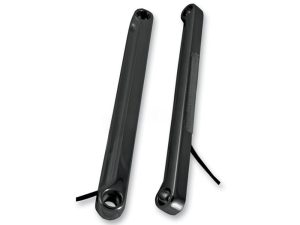 Black Motorcycle Handlebar Risers for Revelry Motorcycles, durable and high-quality.