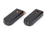 Wireless motorcycle turn signal alarms for Revelry Motorcycles, sleek black design in AU style.