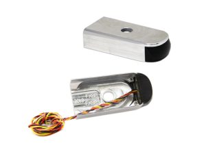 Aluminium motorcycle accessory with wiring harness for Revelry Motorcycles.