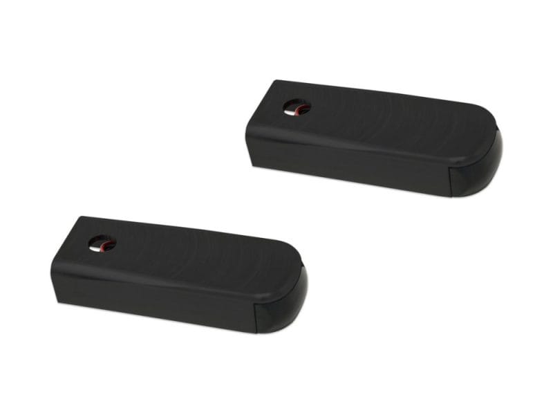 Strut Light Kit with Red Run/Brake & Amber Turn Signal - Black. Fits Heritage 2018up & Deluxe 2018-2020 High-quality motorcycle wheel reflectors for safety on Revelry Motorcycles.