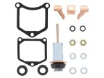 Carburettor rebuild kit for Revelry Motorcycles, includes gaskets, small parts, and components.