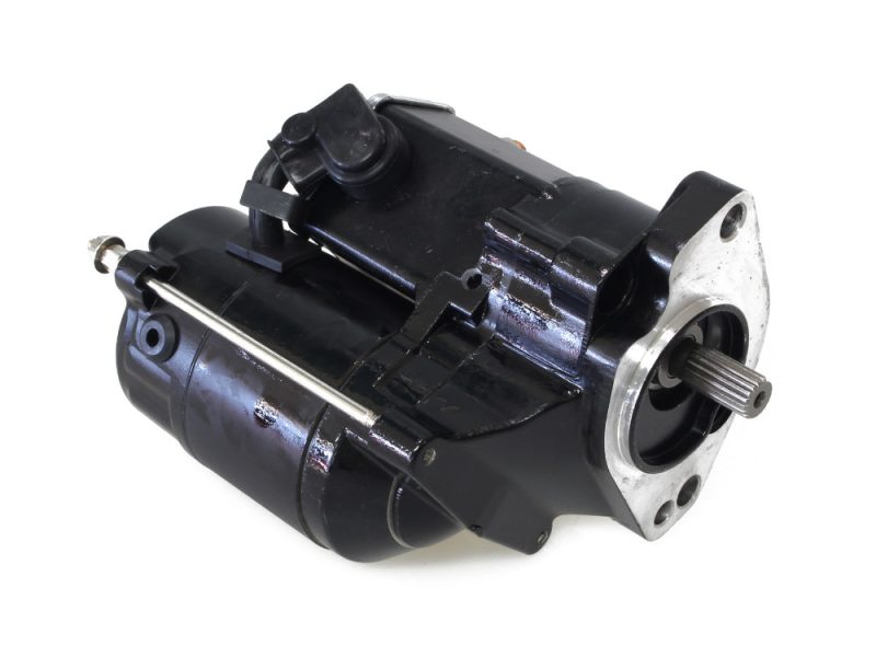 High-performance motorcycle starter motor for Revelry Motorcycles bikes and accessories.
