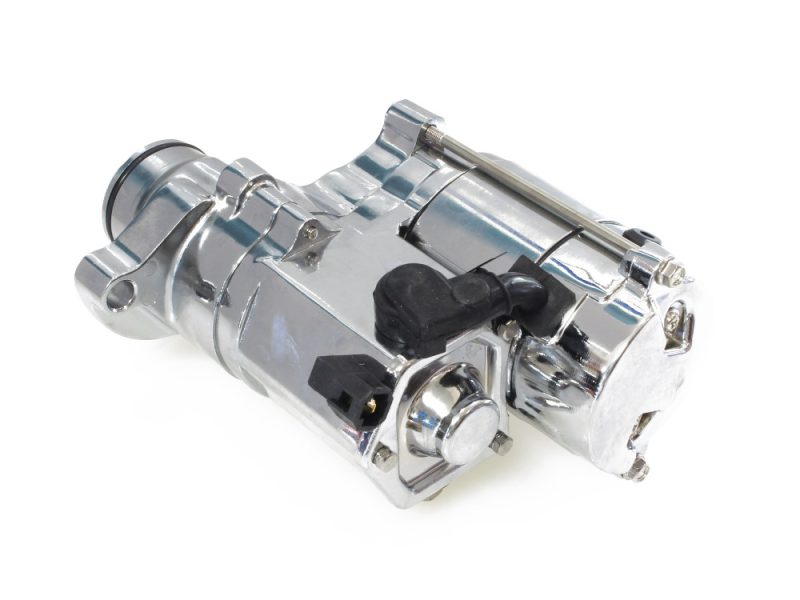 High-performance motorcycle starter motor for Revelry Motorcycles in Australia.