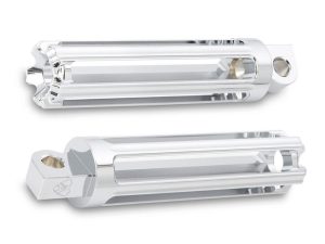 10-Gauge Footpegs - Chrome.
