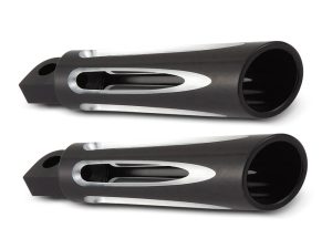 Deep Cut Footpegs - Black.