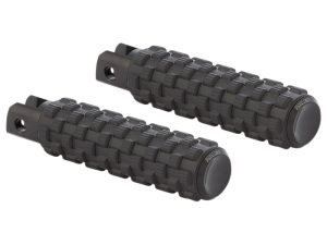 Rubber motorcycle handlebar grips for Revelry Motorcycles, durable and comfortable.