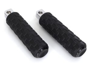 Rubber motorcycle hand grips for Revelry Motorcycles, durable and non-slip design.
