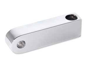 2-3/4in. Extended Headlight Mount Block - Chrome.