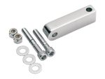 Brake caliper mounting hardware kit for motorcycles, includes bolts, nuts, and washers.