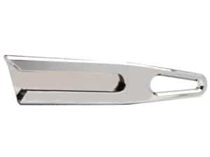 Stainless steel motorcycle brake shoe scraper for Revelry Motorcycles.