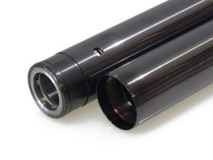 Fork Tubes - Black. Stock Length. Fits Softail 2018up.