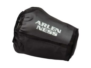Protective motorcycle seat cover for Revelry Cycles and Arlen Ness bikes.
