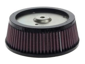 High-performance motorcycle air filter for Revelry Motorcycles, enhancing engine airflow and efficiency.