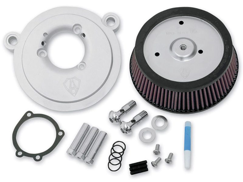 High-performance motorcycle air filter kit for Revelry Cycles bikes.