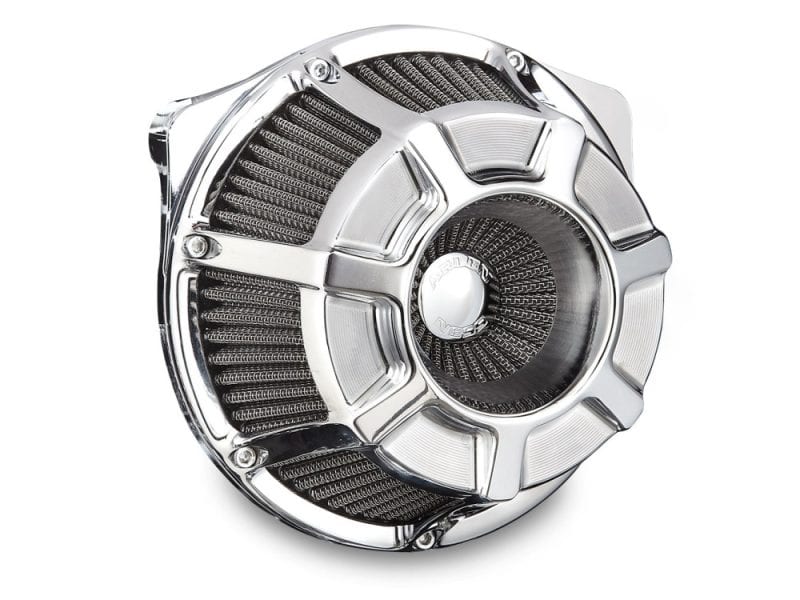 High-performance motorcycle air filter for Revelry Motorcycles, enhancing airflow and engine efficiency.