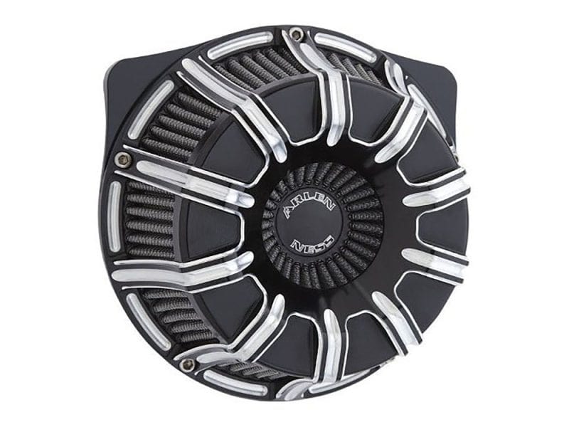 10-Gauge Air Cleaner Kit - Contrast Cut. Fits Softail 2000-2015 High-performance motorcycle air filter for Revelry Motorcycles.
