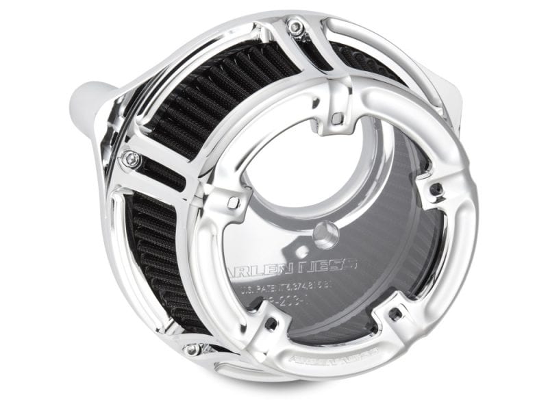 Method Air Cleaner Kit Chrome. Fits Softail 2000-2015 High-performance motorcycle air filter by Revelry Motorcycles for optimized engine airflow and protection.