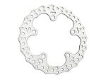 Aluminium bicycle disc brake rotor for mountain biking and cycling.