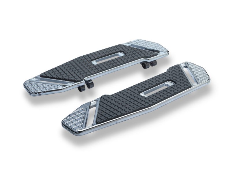 SpeedLiner Front Floorboards - Chrome. Fits Touring 1980up