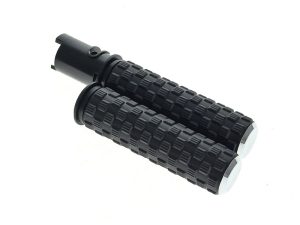 Rubber motorcycle handlebar grips for Revelry Motorcycles.
