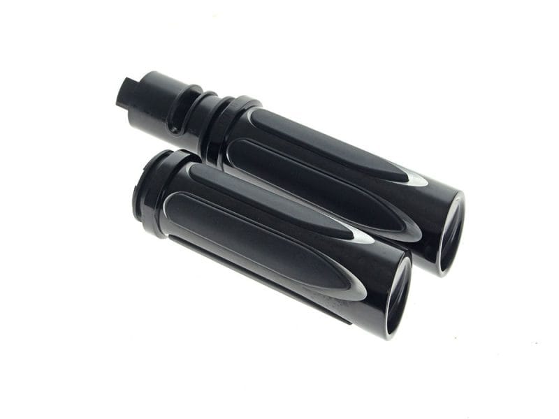 Deep Cut Comfort Handgrips - Blk. Fits CVO Touring 2023up High-performance motorcycle handlebars for Revelry Motorcycles enthusiasts in Australia.