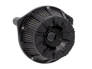 High-performance motorcycle air filter by Revelry Motorcycles, durable and essential for optimal engine performance.