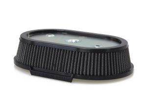 High-performance motorcycle air filter for Revelry Motorcycles, enhanced airflow and engine protection.