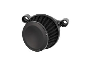 High-performance motorcycle air filter, compatible with Revelry Cycles custom bikes.