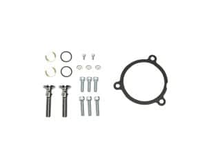 Bolt and gasket kit for motorcycle engine maintenance, compatible with Revelry Motorcycles.