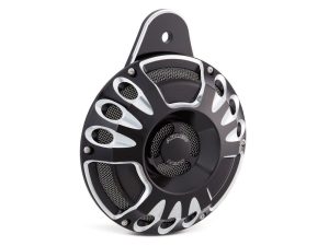 High-performance motorcycle speaker for Revelry Motorcycles.