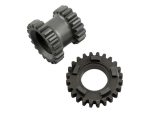 1st Gear Set. Fits 4Spd Big Twin 1959-1986. 2.44 Ratio.